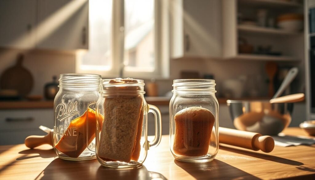 baking with mason jars