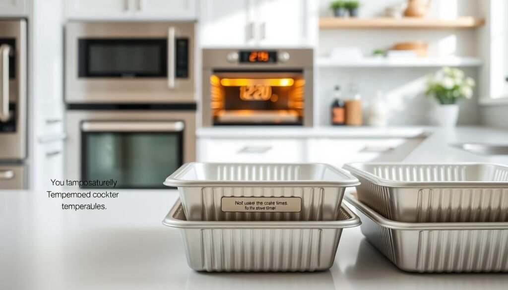 oven safety guidelines for disposable cake pans
