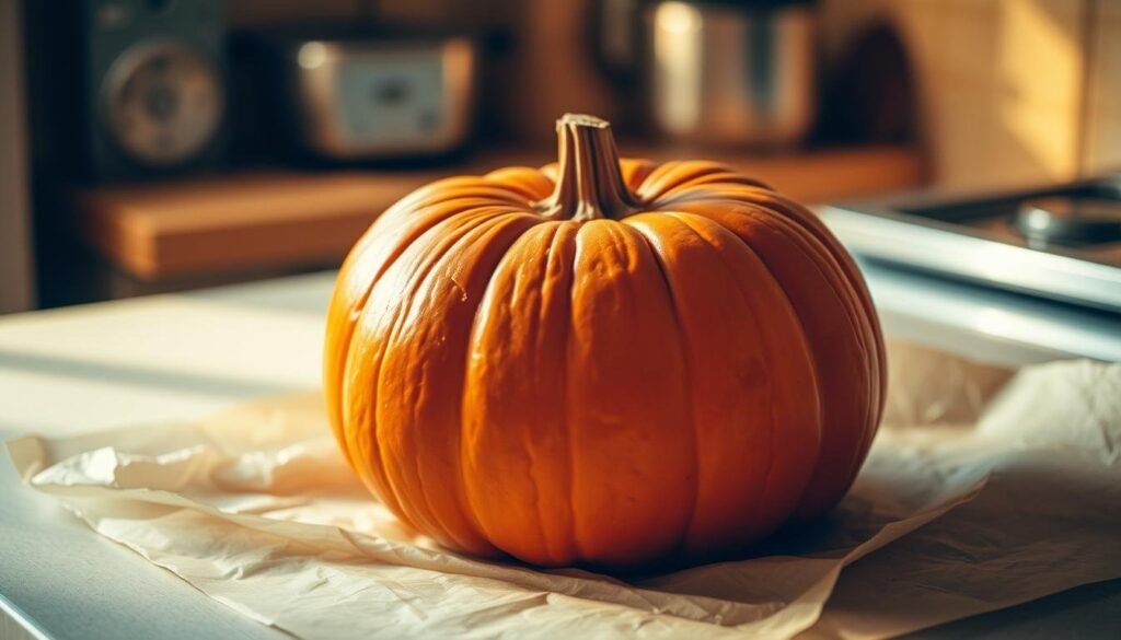 roasting a pumpkin whole