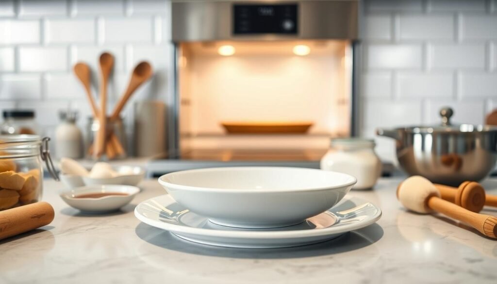 using porcelain in oven