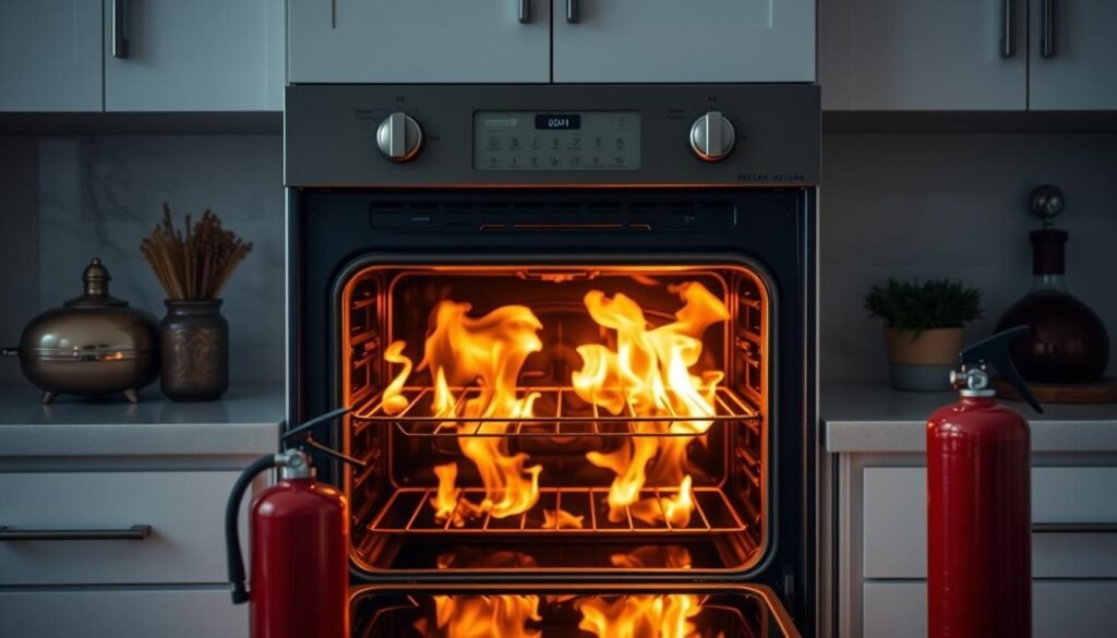 oven fire safety