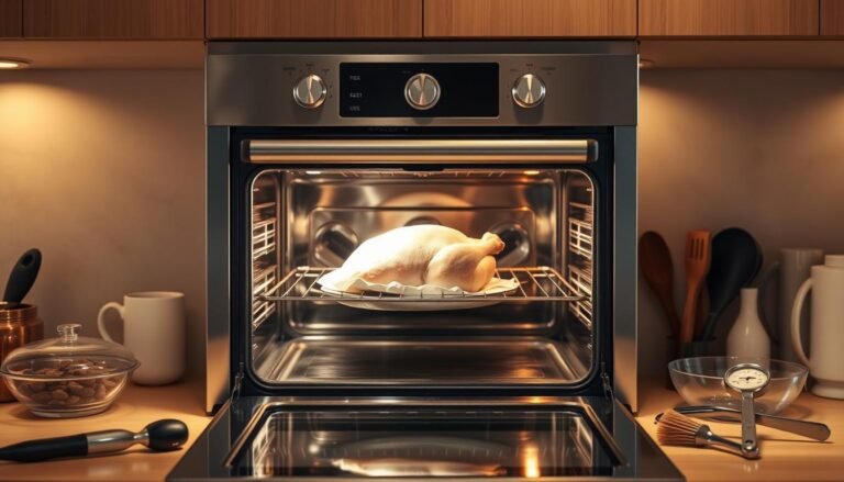 can you defrost chicken in the oven