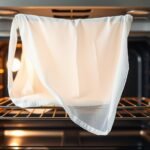 can you put cheesecloth in the oven