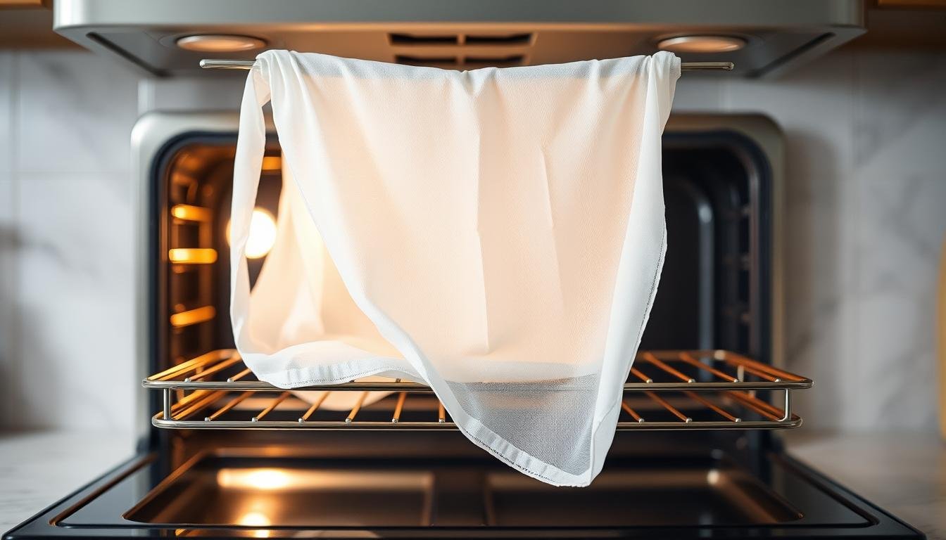 can you put cheesecloth in the oven